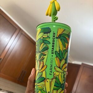 *NEW* STARBUCKS FARM RIO BANANA COLD CUP